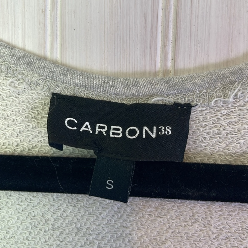 CARBON 38 DRAWSTRING FRENCH TERRY JUMPSUIT SMALL - Picture 10 of 10